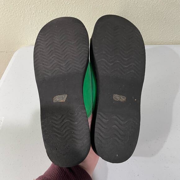 Vintage 90s Y2k Classified Green Black Foam Chunky Platform Slide Sandals 8 - Picture 6 of 8